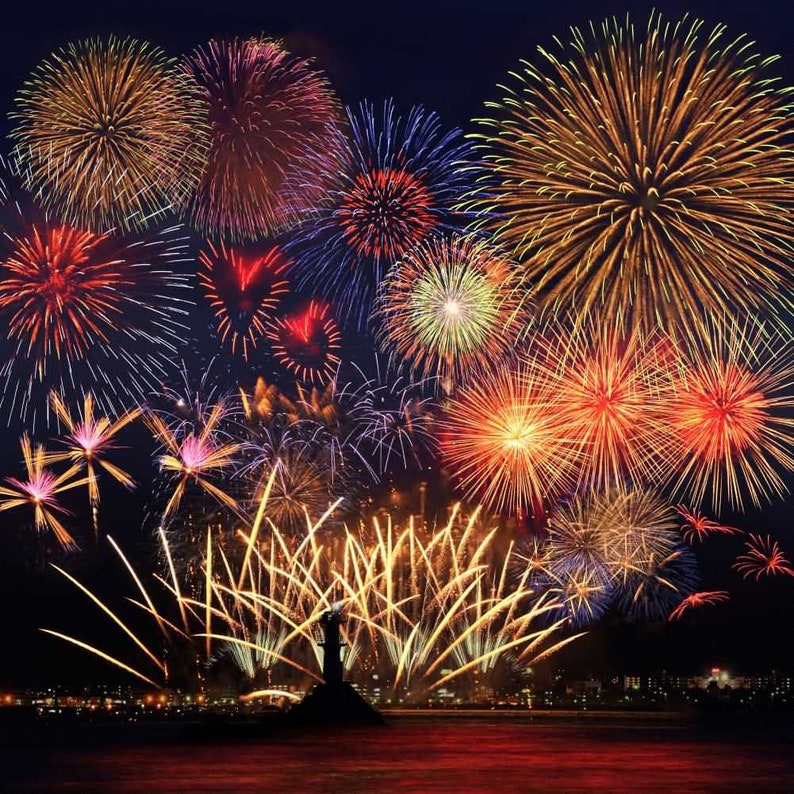 Fireworks Over Lake Stevens